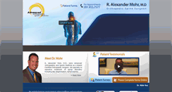 Desktop Screenshot of drmohr.com