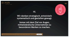 Desktop Screenshot of drmohr.de